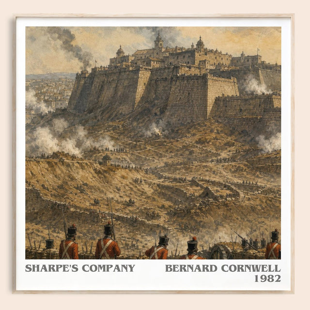 Sharpe's Company Literary Art Print by Bernard Cornwell