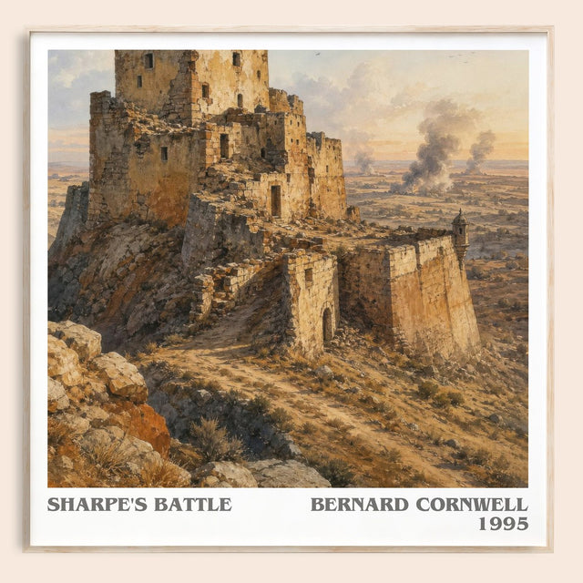 Sharpe's Battle Literary Art Print by Bernard Cornwell