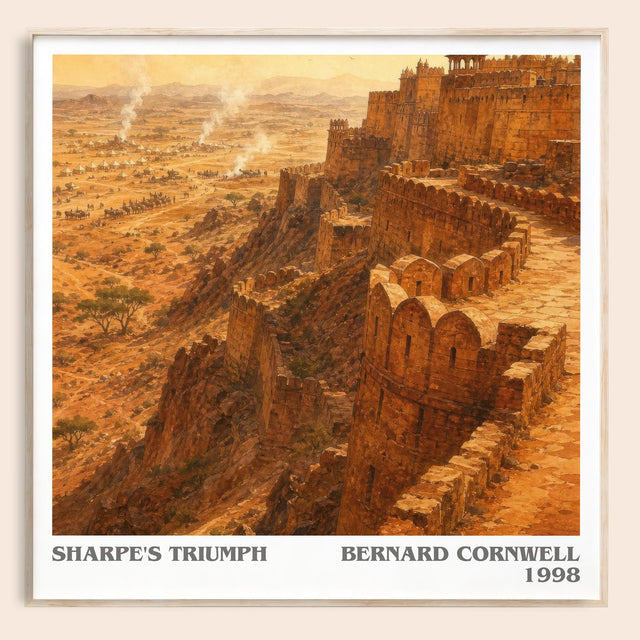 Sharpe's Triumph Literary Art Print by Bernard Cornwell