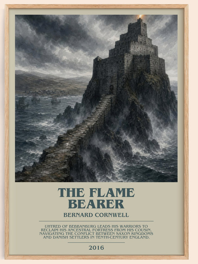 The Flame Bearer Bookish Wall Art by Bernard Cornwell