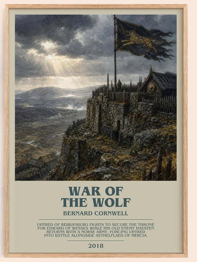 War of the Wolf Bookish Wall Art by Bernard Cornwell