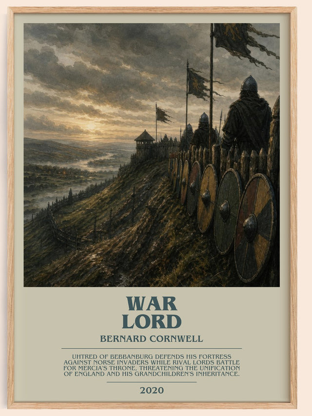 War Lord Bookish Wall Art by Bernard Cornwell