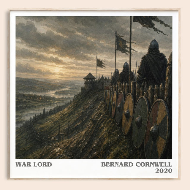 War Lord Literary Art Print by Bernard Cornwell