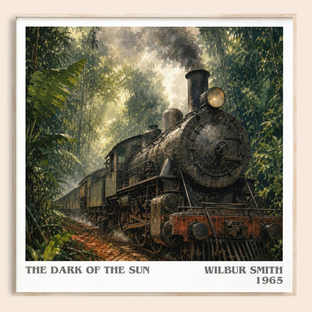 The Dark of the Sun Literary Art Print by Wilbur Smith