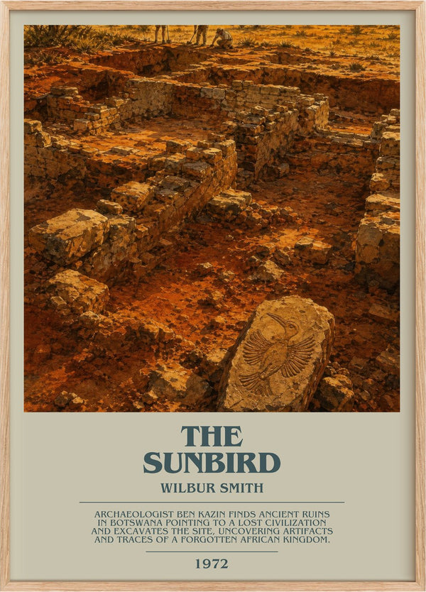 The Sunbird Bookish Wall Art by Wilbur Smith