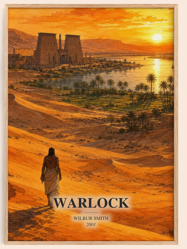Warlock Book Watercolour Illustration by Wilbur Smith