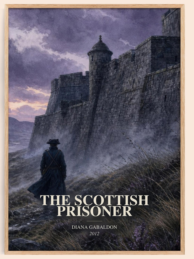The Scottish Prisoner Book Watercolour Illustration by Diana Gabaldon