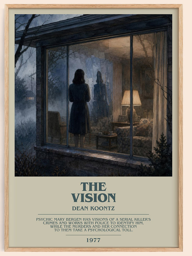 The Vision Bookish Wall Art by Dean Koontz
