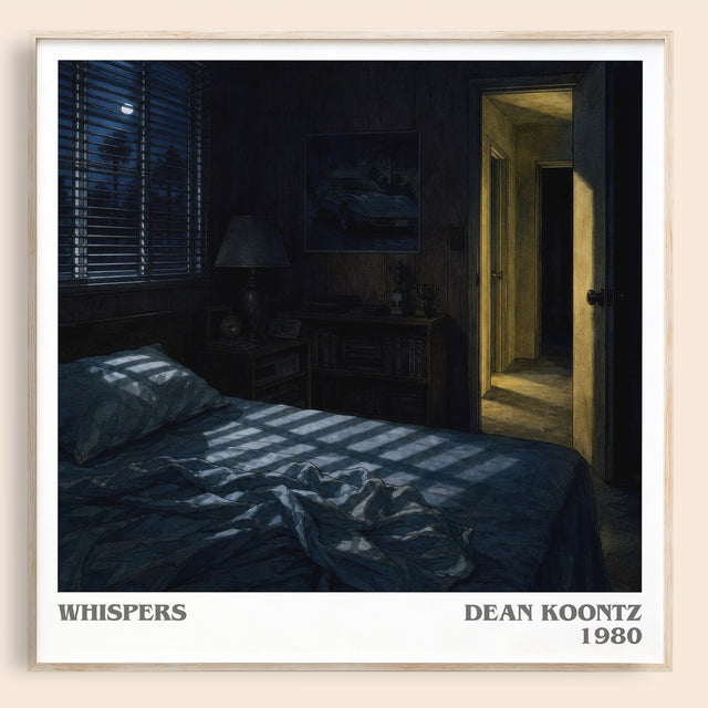 Whispers Literary Art Print by Dean Koontz