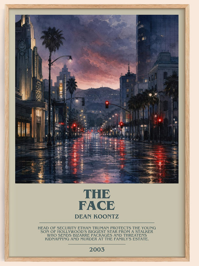 The Face Bookish Wall Art by Dean Koontz
