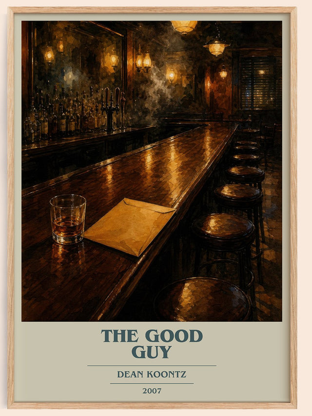 The Good Guy Book Cover Poster by Dean Koontz