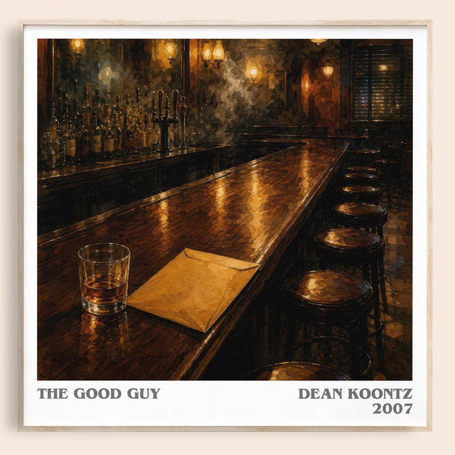 The Good Guy Literary Art Print by Dean Koontz