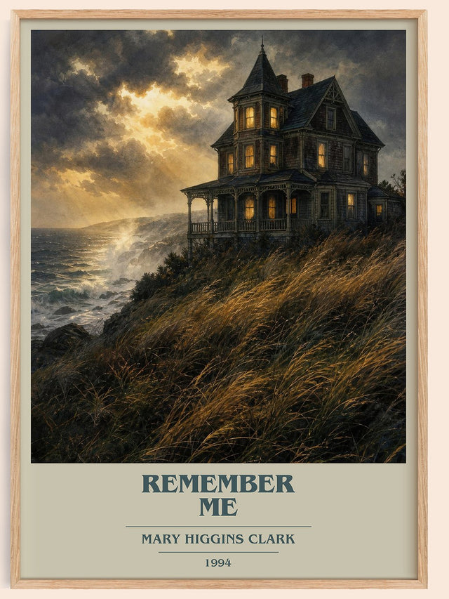 Remember Me Book Cover Poster by Mary Higgins Clark