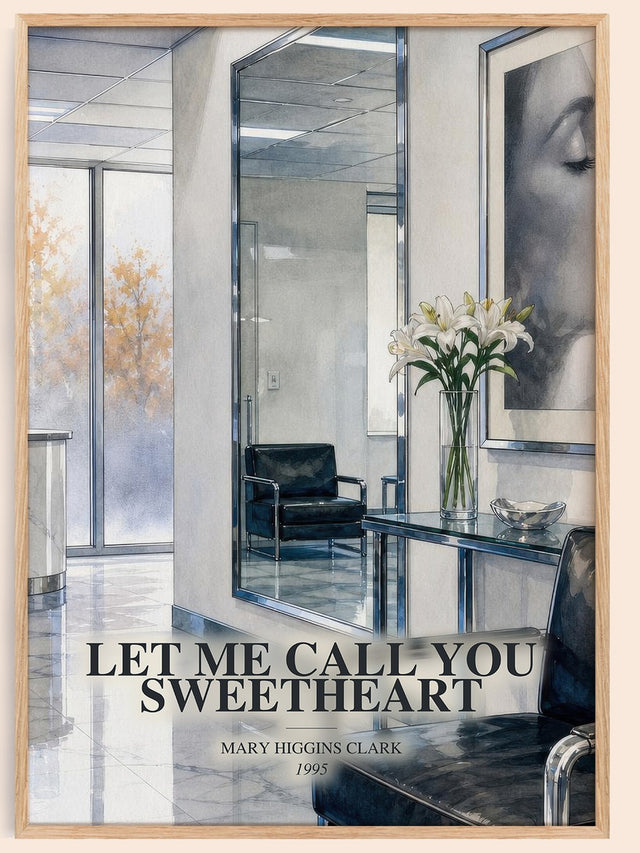 Let Me Call You Sweetheart Book Watercolour Illustration by M. Clark
