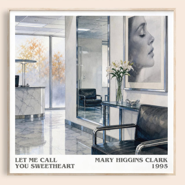 Let Me Call You Sweetheart Literary Art Print by Mary Higgins Clark