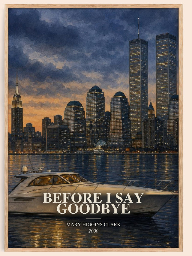 Before I Say Goodbye Book Watercolour Illustration by M. Clark