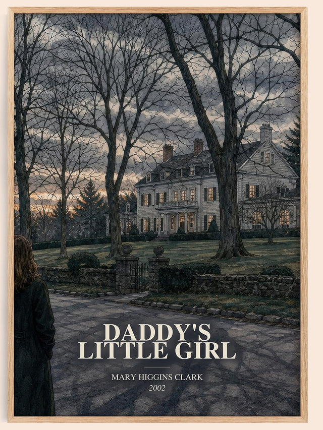 Daddy's Little Girl Book Watercolour Illustration by M. Clark
