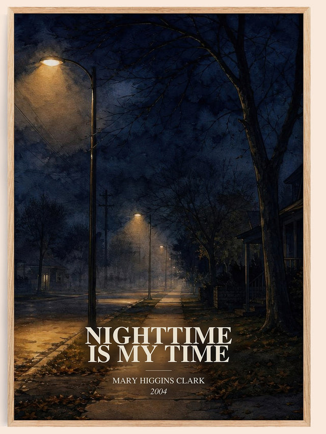 Nighttime Is My Time Book Watercolour Illustration by M. Clark