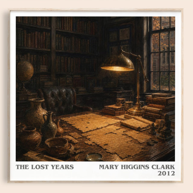 The Lost Years Literary Art Print by Mary Higgins Clark