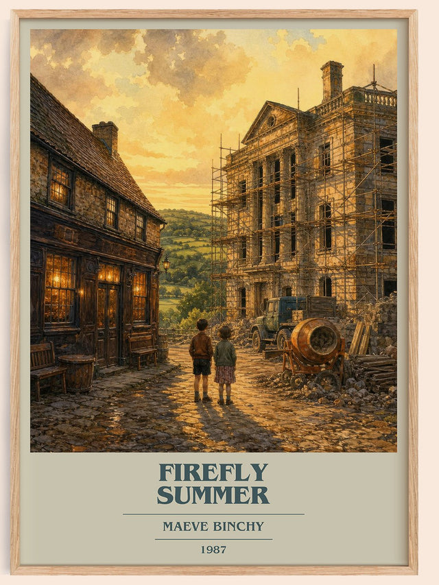 Firefly Summer Book Cover Poster by Maeve Binchy