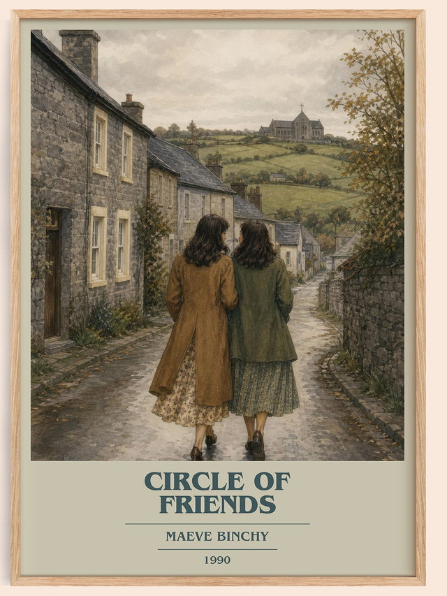 Circle of Friends Book Cover Poster by Maeve Binchy