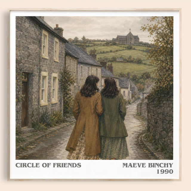 Circle of Friends Literary Art Print by Maeve Binchy