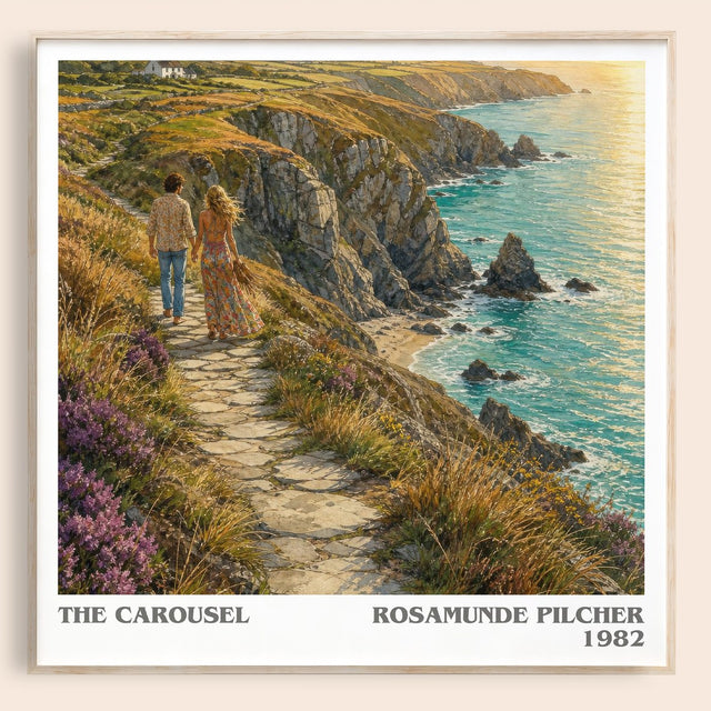 The Carousel Literary Art Print by Rosamunde Pilcher