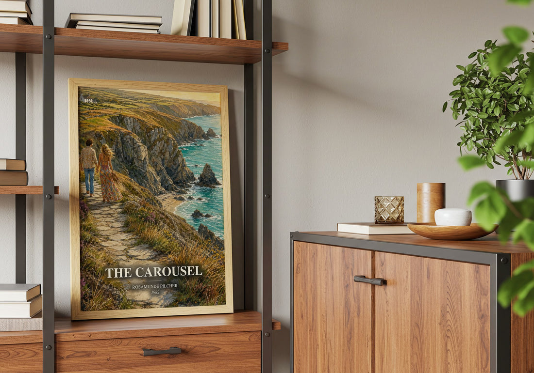 The Carousel book watercolour illustration paper finish options – matte satin gloss