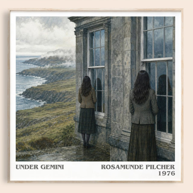 Under Gemini Literary Art Print by Rosamunde Pilcher