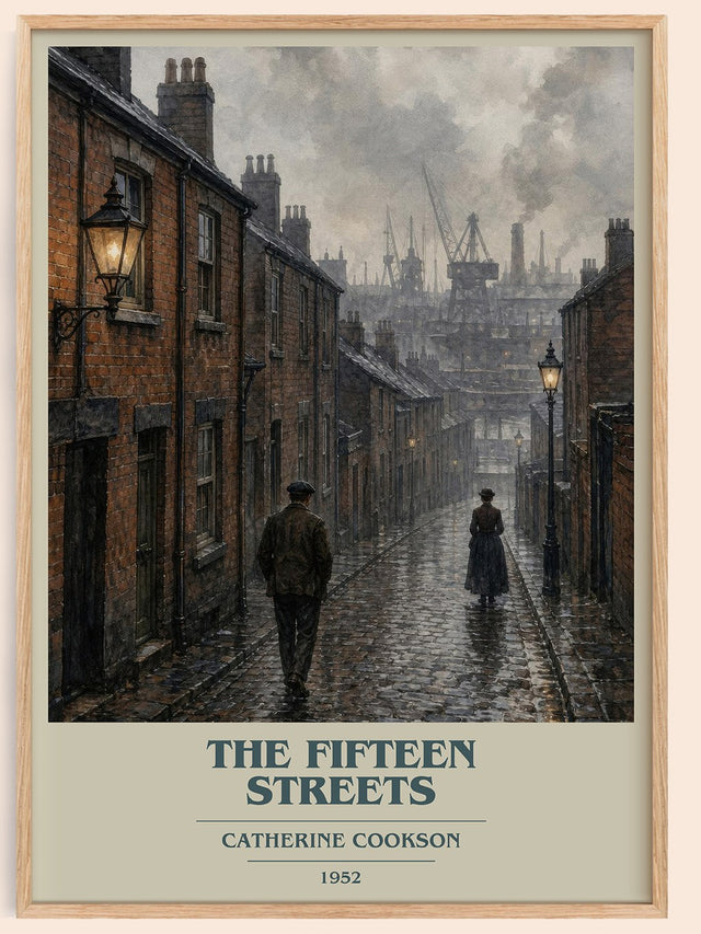 The Fifteen Streets Book Cover Poster by Catherine Cookson