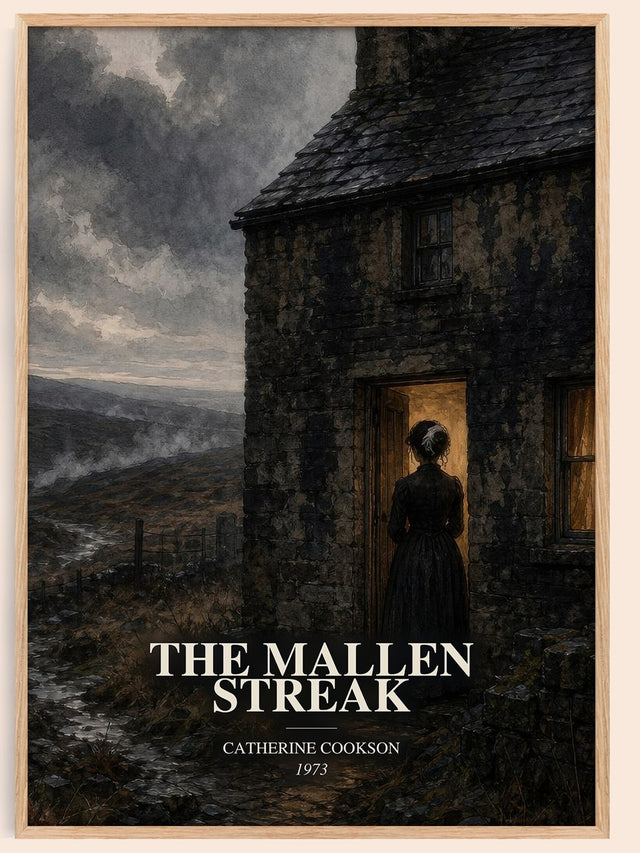 The Mallen Streak Book Watercolour Illustration by Catherine Cookson