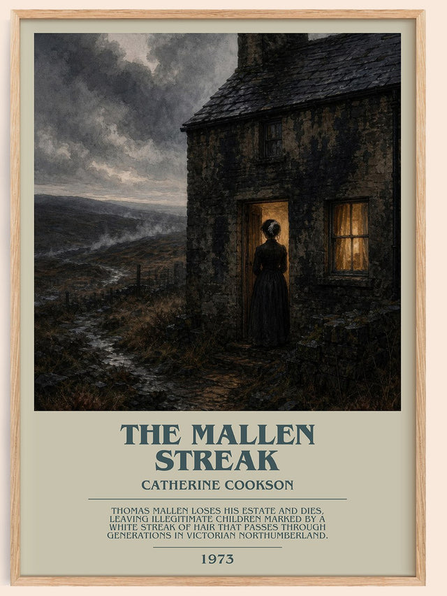 The Mallen Streak Bookish Wall Art by Catherine Cookson