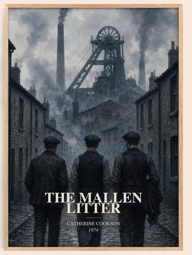 The Mallen Litter Book Watercolour Illustration by Catherine Cookson
