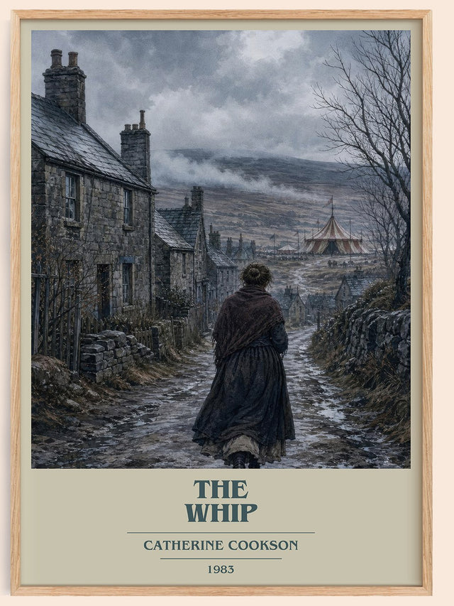 The Whip Book Cover Poster by Catherine Cookson