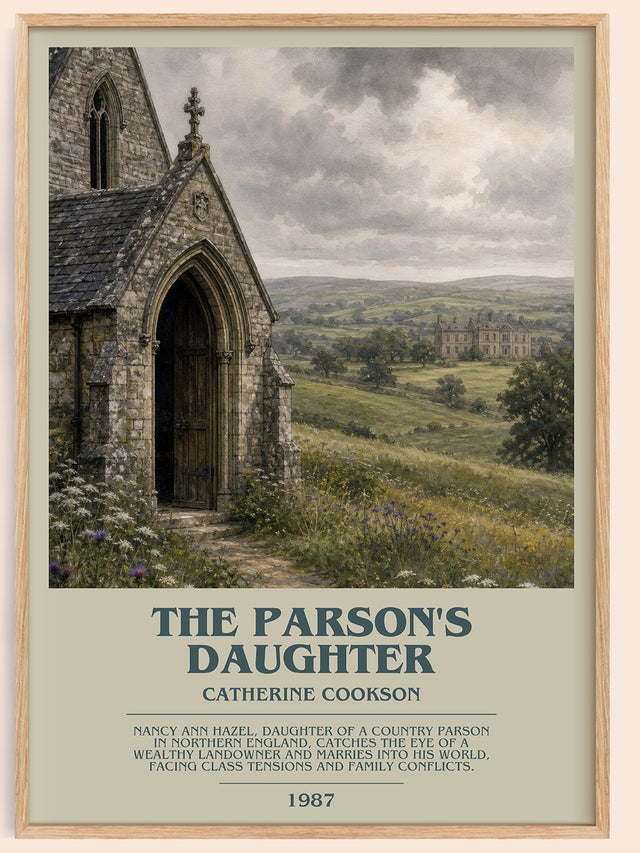 The Parson's Daughter Bookish Wall Art by Catherine Cookson