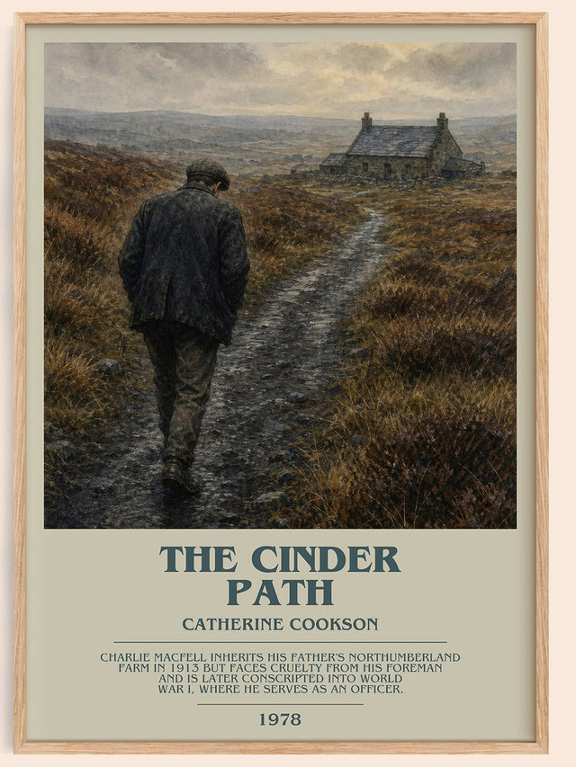 The Cinder Path Bookish Wall Art by Catherine Cookson