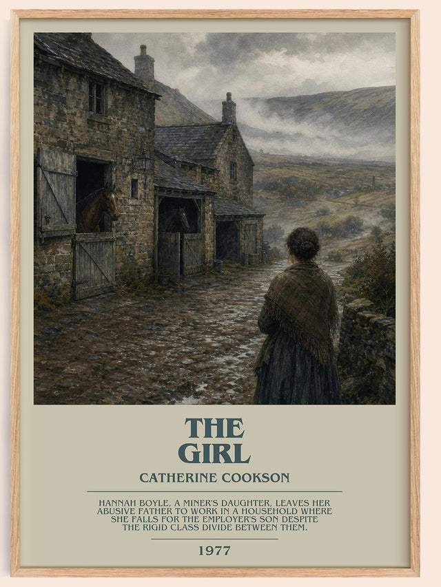 The Girl Bookish Wall Art by Catherine Cookson