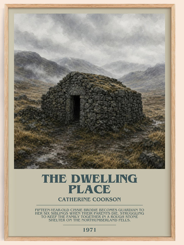 The Dwelling Place Bookish Wall Art by Catherine Cookson