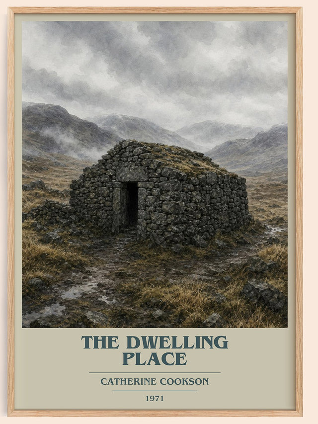 The Dwelling Place Book Cover Poster by Catherine Cookson