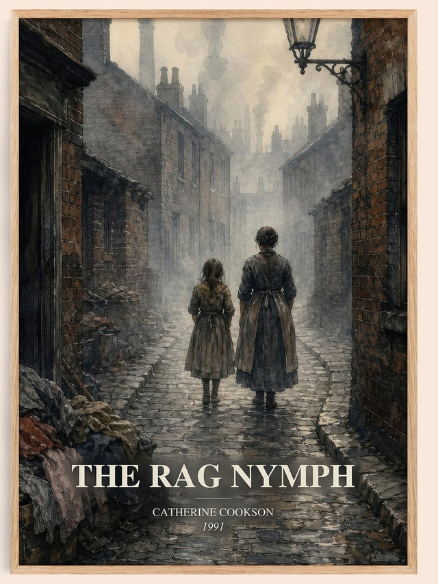 The Rag Nymph Book Watercolour Illustration by Catherine Cookson