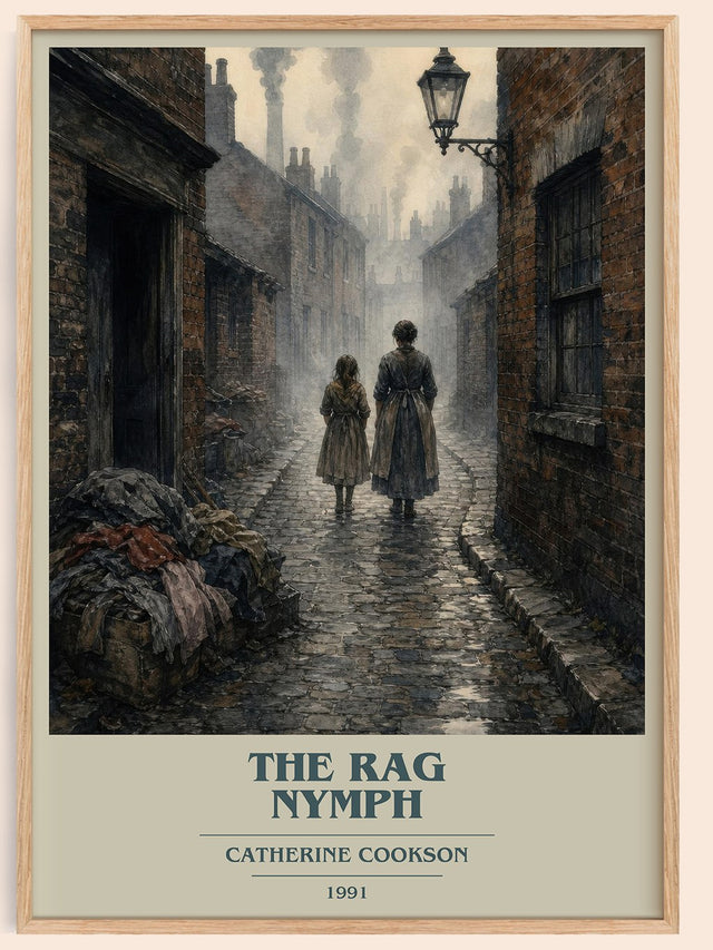 The Rag Nymph Book Cover Poster by Catherine Cookson