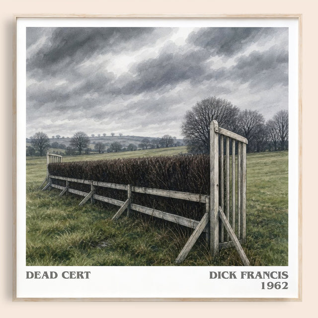 Dead Cert Literary Art Print by Dick Francis