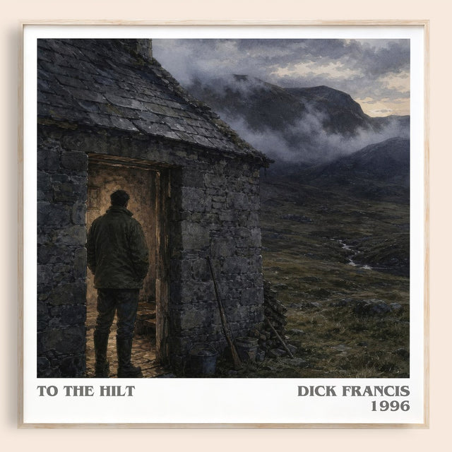 To the Hilt Literary Art Print by Dick Francis