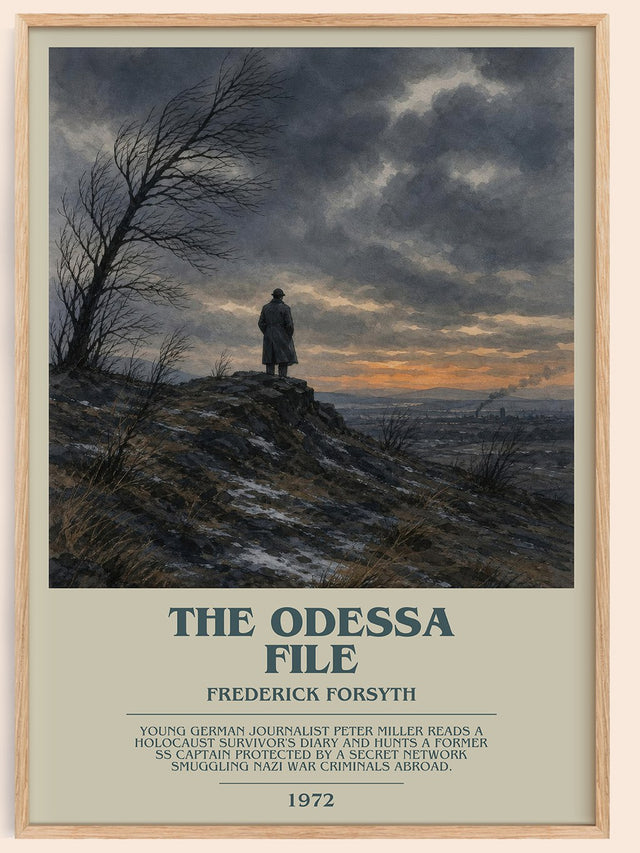 The Odessa File Bookish Wall Art by Frederick Forsyth