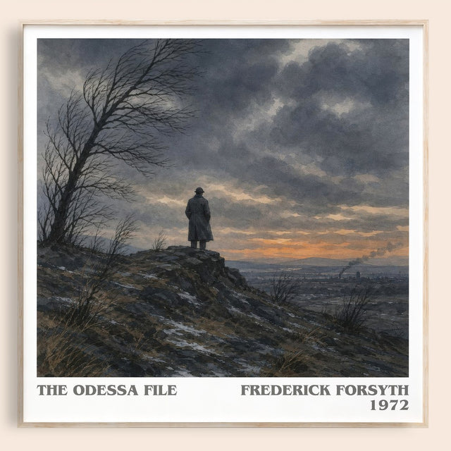 The Odessa File Literary Art Print by Frederick Forsyth
