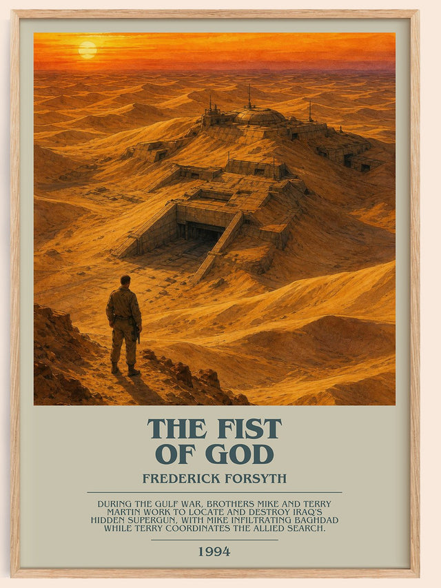 The Fist of God Bookish Wall Art by Frederick Forsyth