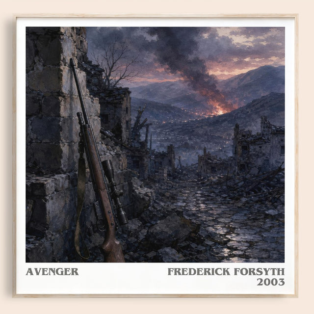 Avenger Literary Art Print by Frederick Forsyth