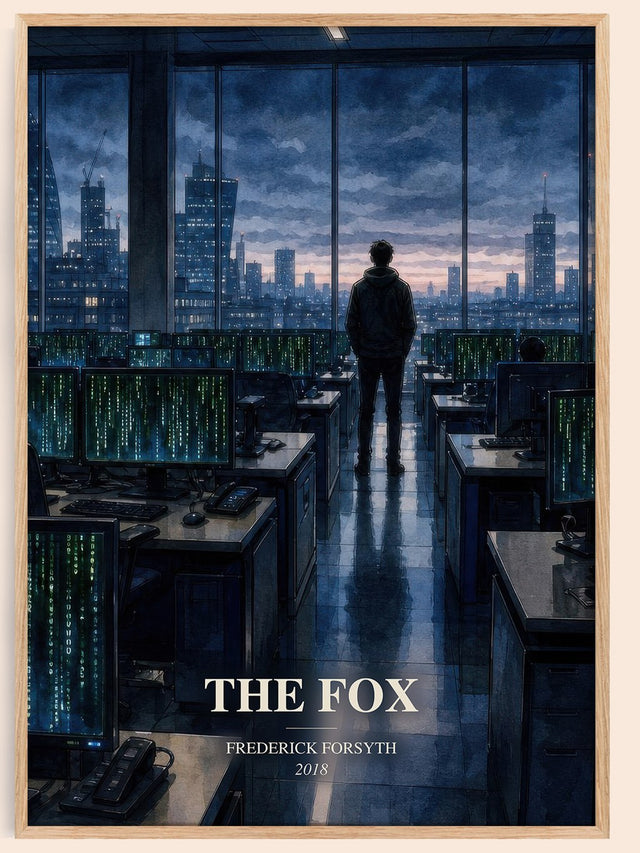The Fox Book Watercolour Illustration by Frederick Forsyth