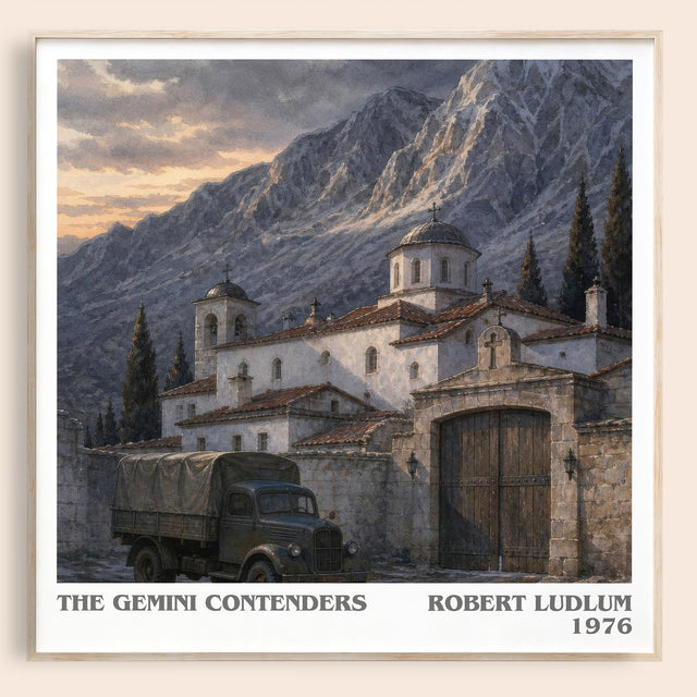 The Gemini Contenders Literary Art Print by Robert Ludlum