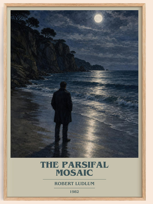 The Parsifal Mosaic Book Cover Poster by Robert Ludlum